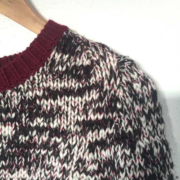 J CREW marled color block wool blend sweater - Picture 4 of 7